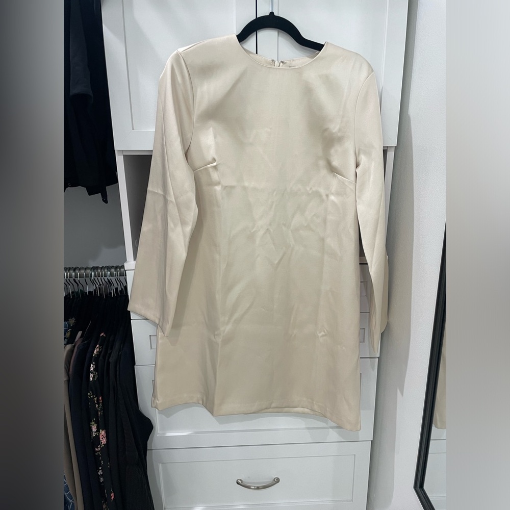 H&M light gold dress